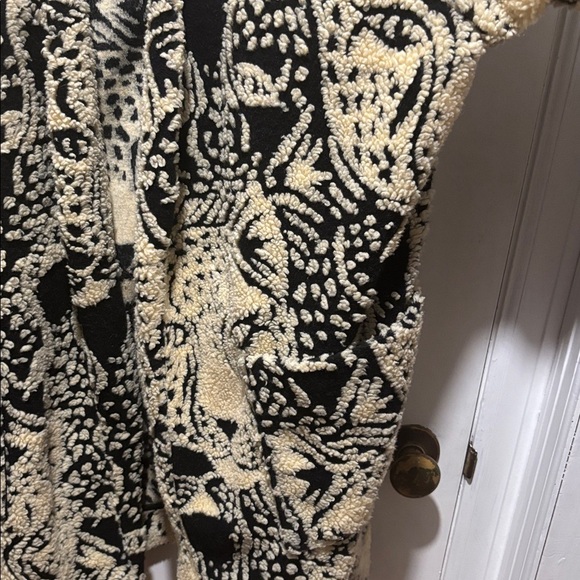 FARM RIO midnight leopard cardigan jacket - Picture 5 of 7